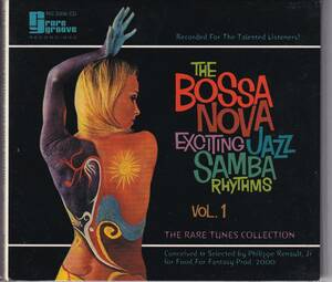 CD BOSSA NOVA EXCITING JAZZ SAMBA RHYTHMS - VOLUME 1 rera tunes collection 