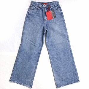 24ss【新品・定価23,100円】TOMORROWLAND【別注】RED CARD TOKYO AMANDA デニム 26 103432TL トゥモローランド レッドカード ワイドパンツ