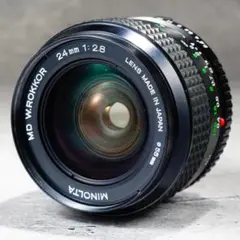 希少【極美品】動作◎ ミノルタ MC W.ROKKOR 24mm F2.8 84