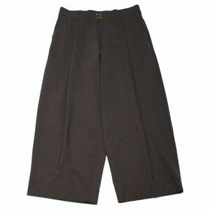 kolor BEACON カラービーコン 24SS ONE TUCK WIDE TROUSER タック ワイドパンツ 2 ブラウン