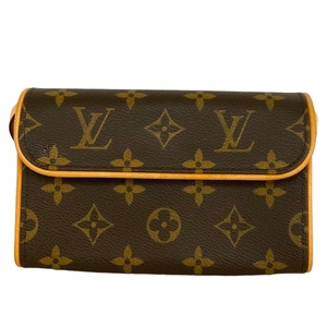 ルイ・ヴィトン LOUIS VUITTON ポシェット・フロランティーヌ M51855 モノグラム モノグラムキャンバス ウエストバッグ レディース 中古