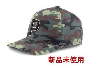 新品即決 PUMA カモ パターン 110 P スナップバック キャップ