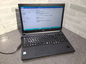 【現状品】管1E93 FUJITSU LIFEBOOK A746/N FMVA11TK1 CPU core i7-6600U Bios起動OK HDD無し、メモリー4GB、バッテリー有り