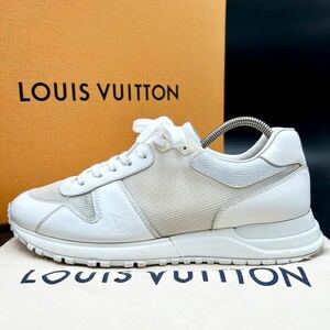 1円 【美品 現行近】 LOUIS VUITTON ルイヴィトン ランアウェイライン モノグラムエクリプス メンズ スニーカー シューズ 靴 21年製 25.0cm