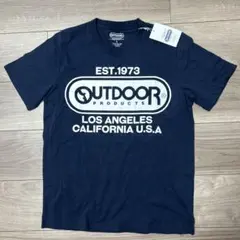 新品　OUTDOOR アウトドア　Tシャツ　S ネイビー　160　160