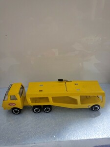 昭和レトロ 当時物 トンカ Tonka トレーラー 積載車 ミニカー ブリキ玩具 truck 日本製