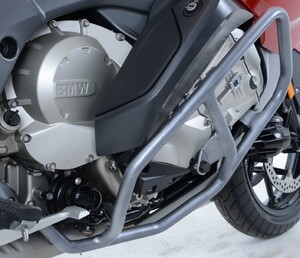 BMW K1600GT/SE(17-)用　R&G クラッシュバー　シルバー