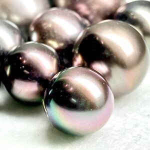 1円〜!!☆南洋黒蝶真珠おまとめ155ct☆f 約31g 約10.42-13.86mm pearl パール 真珠 ジュエリー jewelry ルース 裸石 宝石 w3た1