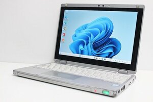 1円スタート ノートパソコン 2inqPC Windows11 WPS office搭載 Panasonic レッツノート CF-RZ6 第7世代 Core i5 SSD256GB メモリ8GB