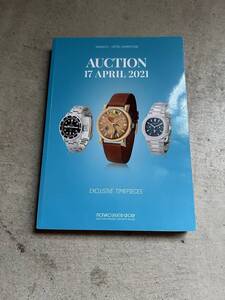 MONACO LEGEND モナコ・レジェンド Exclusive Timepieces AUCTION オークション / 17 April 2021 | Monaco AUCTION BOOK