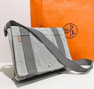 HERMES 極上美品 斜めがけ ショルダー バッグ エルメス ニューフールトゥ バサス バック