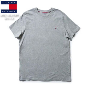 新品 TOMMY HILFIGER Tシャツ CORE FLAG TEE GREY HEATHER M