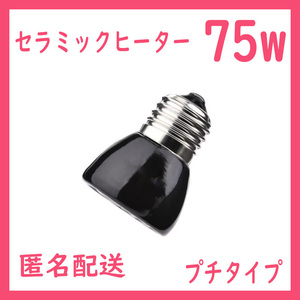 75W★プチ★セラミックヒーター カバー付 交換球 1個 B0501