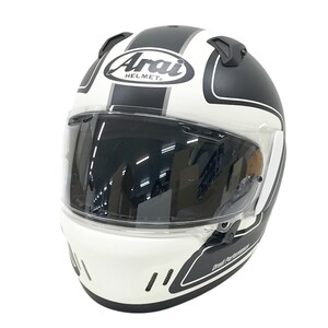 【1円】ARAI アライ XD フルフェイス ヘルメット OUTLINE アウトライン ブラック系 59-60cm [240101340433]