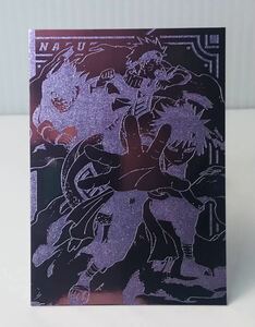 【NARUTO】 ナルト TCG カード　アマダ　エッチングカード　Pa.08 我愛羅　サスケ　GARA SASUKE 　 ☆N1