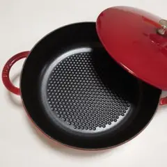 Staub ストウブ ニダベイユ ソテーパン 28cm グレナディンレッド