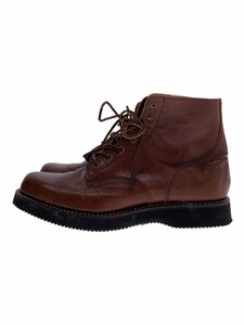 WAREHOUSE◆レースアップブーツ/UK8.5/BRW/レザー/9408