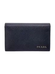 PRADA カードケース レザー ブラック メンズ 2MC122