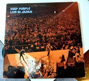 ディープ・パープル DEEP PURPLE LIVE IN JAPAN 2枚組　LPレコード 