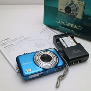 美品 FinePix JX280 ブルー 即日発送 FUJIFILM デジカメ デジタルカメラ 本体 あすつく 土日祝発送OK