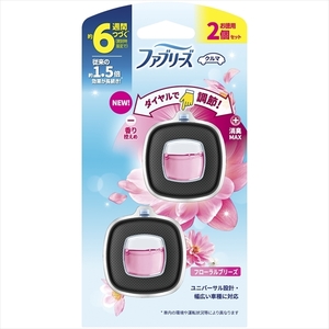 まとめ得 ファブリーズイージークリップ フローラルブリーズ２個パック Ｐ＆Ｇ 芳香剤・車用 x [2個] /h