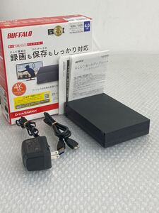 ★⑤ 初期化済 バッファロー BUFFALO HD-NRLD4.0U3-BA 外付けHDD 4TB