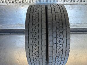 BRIDGESTONE 225/80R17.5 123/122L M800 ミックス2本、条件付き送料無料