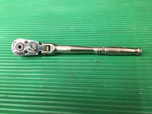 【中古品】★Snap-on(スナップオン) 1/4sqフレックスヘッドラチェット TFY936　T2511　ITS5ST70TLHC