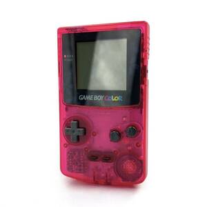 極美品 任天堂 ゲームボーイカラー 本体 サクラ大戦モデル Nintendo GBC GAMEBOY COLOR 動作確認済み