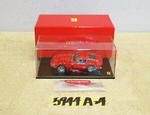 5944A24 KYOSHO 京商 ミニカー 05111R FERRARI 250GTO 1962 フェラーリ 1/43スケール レッド 赤 趣味 コレクション