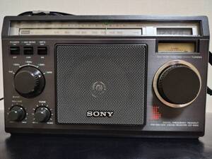 SONY (ソニー) ICF-6500 (ワイドFM対応改造) BCLラジオ