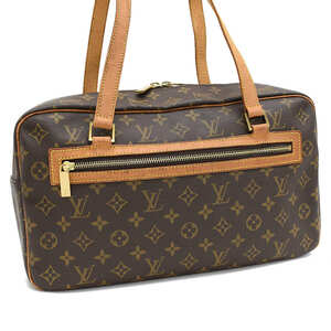 1円 ◆定価14万 LOUIS VUITTON ルイヴィトン ショルダーバッグ 肩掛け シテGM M51181 モノグラム ブラウン◆Kds.Ciso.tI-24