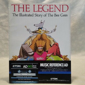 THE LEGEND the Illustrated Story of the Bee Gees バリー ビー・ジーズ Bee Gees THE LEGEND 帯付き