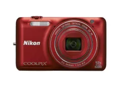 【中古】Nikon クールピクス S6600RD ラズベリーレッド