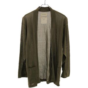 markaware マーカウェア 18SS JAPANESE CARDIGAN ペーパーカーディガン A18A-16JK01C カーキ 2 ITYOE2TG2MB2