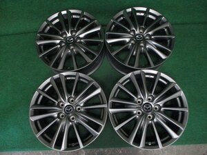 マツダ　CX-5 純正　17ｘ7J+45【送料込み】ハイグロス　9965-A1-7070 KF系 良品 ※会社宛てor福山通運営業所止め