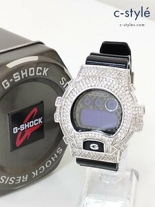 Y092a [人気] CASIO カシオ G-SHOCK ジーショック 腕時計 クォーツ DW-6900SC-8DR 3230 ブラック×シルバー 星 スターカスタム | Y