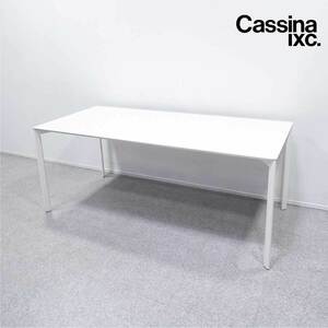 【中古品】Cassina ixc. カッシーナイクスシー RITMO リトモ ダイニング テーブル ホワイト イクスシー R&D 定価31万