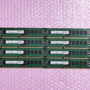 【動作確認済み】SAMSUNG DDR3-1333 4GB 8枚 (計32GB) PC3L-10600R ECC Registered RIMM メモリ