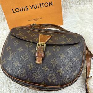 LOUIS VUITTON Louis Vuitton ルイヴィトン モノグラム ジュヌフィーユ ショルダーバッグ M51226 ⑤