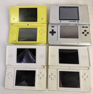 □NINTENDO DS NTR-001 シルバー DSi TWL-001 イエロー DSlite USG-001 2台 ４台セット