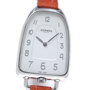 エルメス HERMES GA1.210 ギャロップ クォーツ レディース 内箱付き_845108