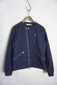 美品 正規21AW nonnative ノンネイティブ RIDER BLOUSON POLY TWILL Pliantex NN-J4011 ライダース ナイロン ブルゾン ジャケット紺1104O▲