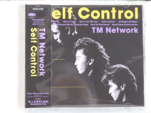 ＜新品同様＞ TM NETWORK　/　 Self Control　　(4thアルバム）　　帯付　　国内正規セル版