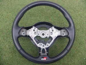 トヨタ純正 ZN8 86 GR86 ハチロク GRスポーツ GR レザー 革巻 ステアリング ハンドル GS131-16400 m-24-10-82