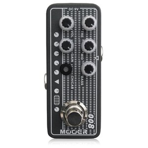 最落無し! Mooer　Micro Preamp 008　/ a47397　カリフォルニアの名アンプMesaのMkIIIを再現するペダル！　1円