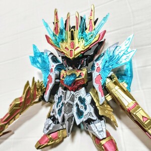 三国創傑伝 天覇曹操 ウイングガンダム 完成品 ジャンク ガンプラ ガンダム BB戦士 プラモデル