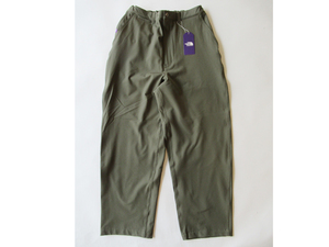 2024SS THE NORTH FACE PURPLE LABEL Stretch Twill Wide Tapered Field Pants サイズ34 オリーブ/ナナミカノースフェイスパープルレーベル