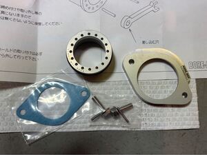 sr400 sr500 用　ボアエース　BORE-ACE ケイヒン　CR38 用マニホールド　仮組のみの未使用品