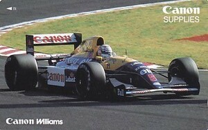 ●Canon Williams F1テレカ
